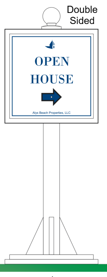 Alys Beach Open House Sign - Image 3